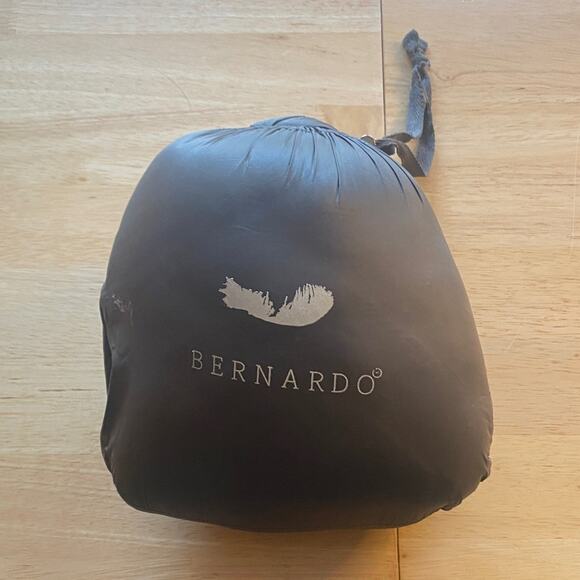 Bernardo Charcoal Grey packable puffer jacket - Picture 1 of 6